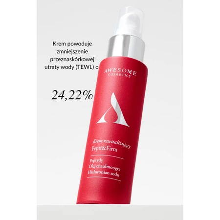 Awesome Cosmetics Pepti &amp; Firm, revitalizing peptide cream, 50 ml