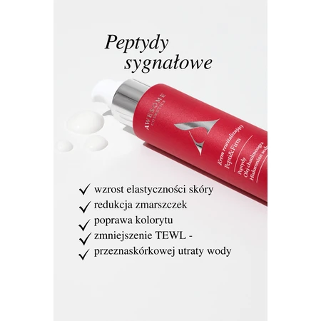 Awesome Cosmetics Pepti &amp; Firm, revitalizing peptide cream, 50 ml
