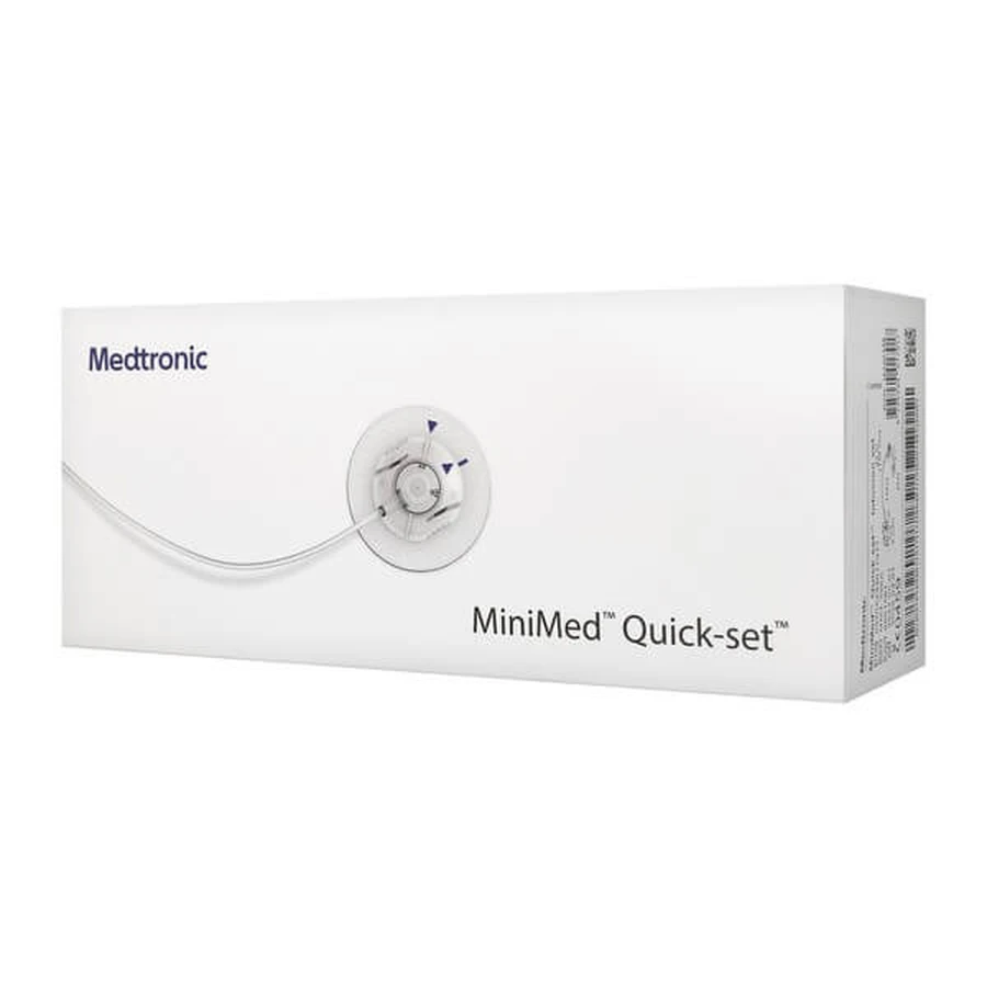 MiniMed Quick-Set, infuusset, 6 mm/110 cm, 10 stuks.