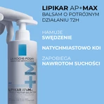 La Roche-Posay Lipikar Baume AP+Max, loción triple acción, 400 ml