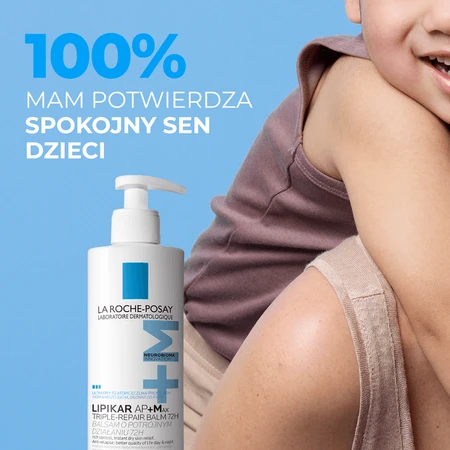 La Roche-Posay Lipikar Baume AP+Max, loción triple acción, 400 ml