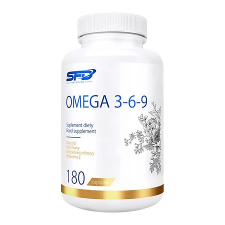Set de 2x SFD Omega 3-6-9, gélule, 180 pcs.