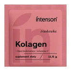 Intenson Colágeno + ácido hialurónico + vitamina C, polvo, sabor fresa, 11,5 g