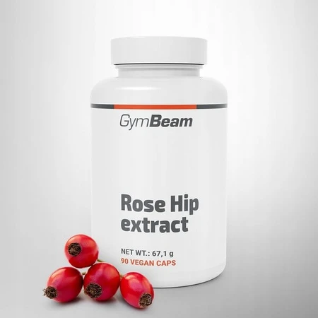 GymBeam Rozenbottelextract, capsules, 90 st.