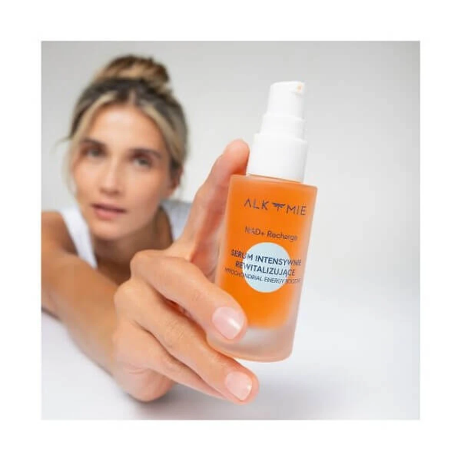 Alkmie NAD+ Recharge, intensiv revitalisierendes Serum, 30 ml