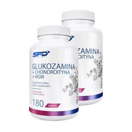 Set de 2x SFD Glucosamina + Condroitina + MSM, comprimidos, 180 uds.