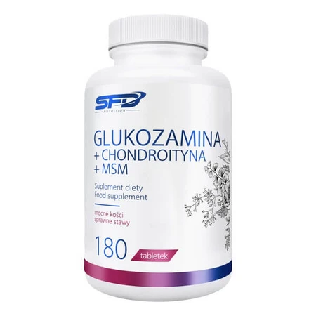 Set de 2x SFD Glucosamina + Condroitina + MSM, comprimidos, 180 uds.