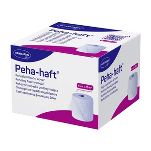 Peha-haft, support bandage, cohesive, 8 cm x 20 m,1 piece.