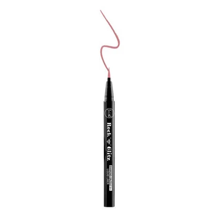 J.Cat Beauty, Rock N' Glitz Diamond Dazzle Liquid Liner 101, vloeibare eyeliner met diamantglans, 0,85 g.