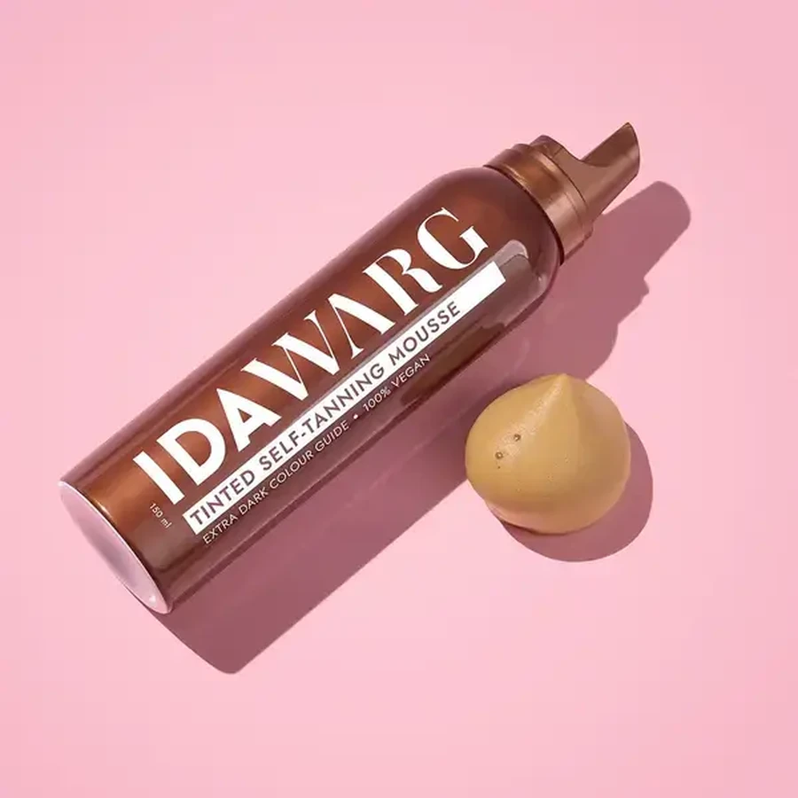 Ida Warg Tinted Self-Tanning Mousse, self-tanning body mousse, Extra Dark, 150 ml