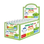 Healthy Lollipop Student Calm, zuckerfrei, Apfel-Minze-Geschmack, Display, 40 Stück.
