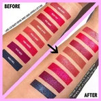 J.Cat Beauty Crystal Burst Liquid Lipstick, Lipgloss met Sparkles 101 Mind Reader, 0,8 g