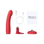 Lovense Mission 2, vibrerende dildo, 1 st.