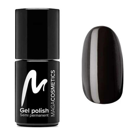 Maga Cosmetics Gel Polish, hybrid polish, color BK0002, 6 ml
