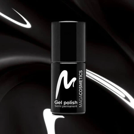 Maga Cosmetics Gel Polish, hybrid polish, color BK0002, 6 ml