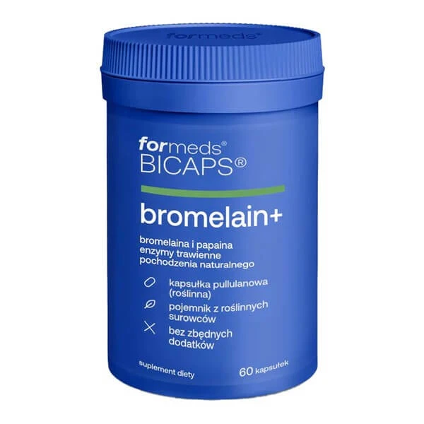 Formeds Bicaps bromelain+, capsules, 60 pcs.