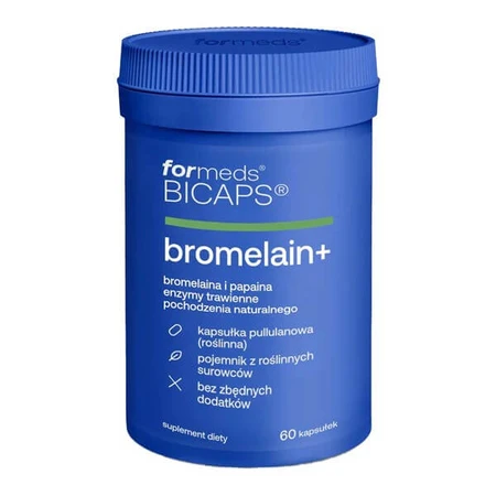 Formeds Bicaps bromelain+, capsules, 60 pcs.