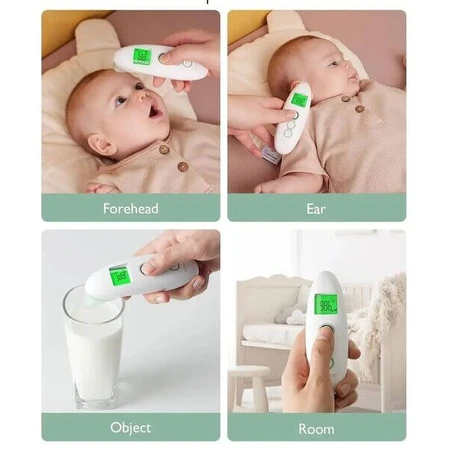 Momcozy Termómetro sin contacto para frente y oído, 1 ud.