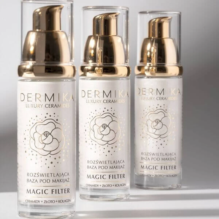 Dermika Luxe Ceramiden, verhelderende make-upbasis, 30 ml