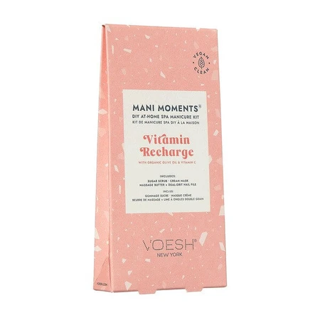 Voesh, Mani Moments, manicureset, Vitamin Recharge, 4 stuks.