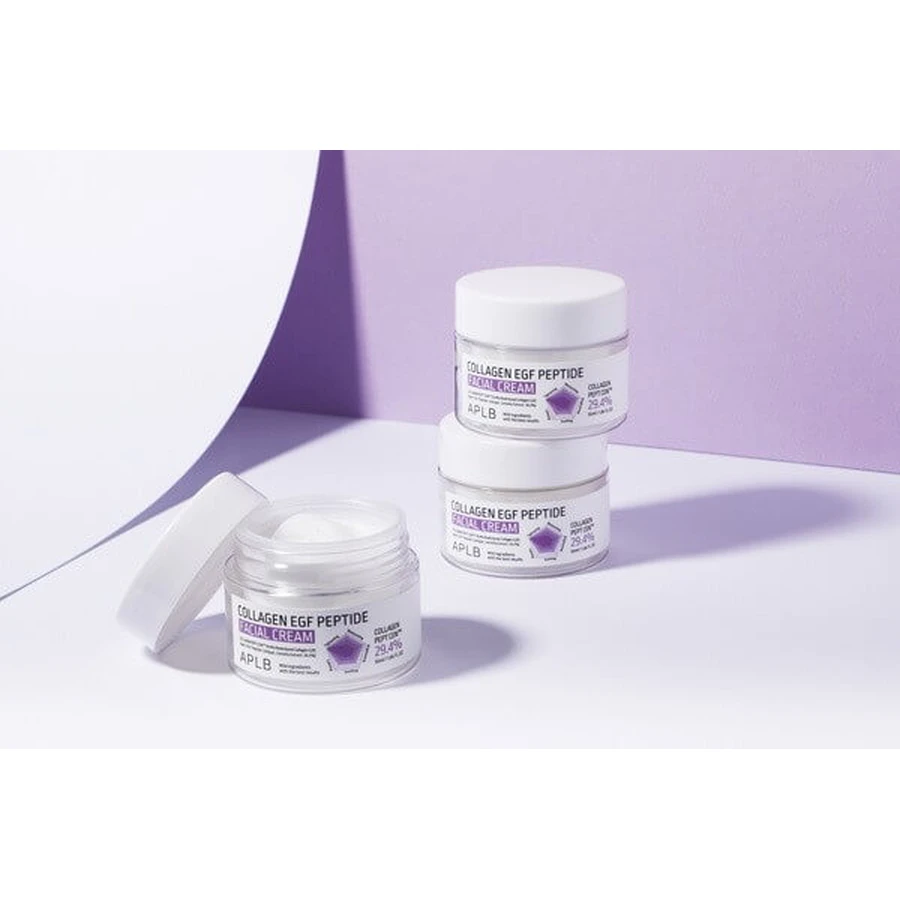 APLB Collagen EGF Peptide Facial Cream, facial firming cream with collagen and EGF peptides, 55 ml.
