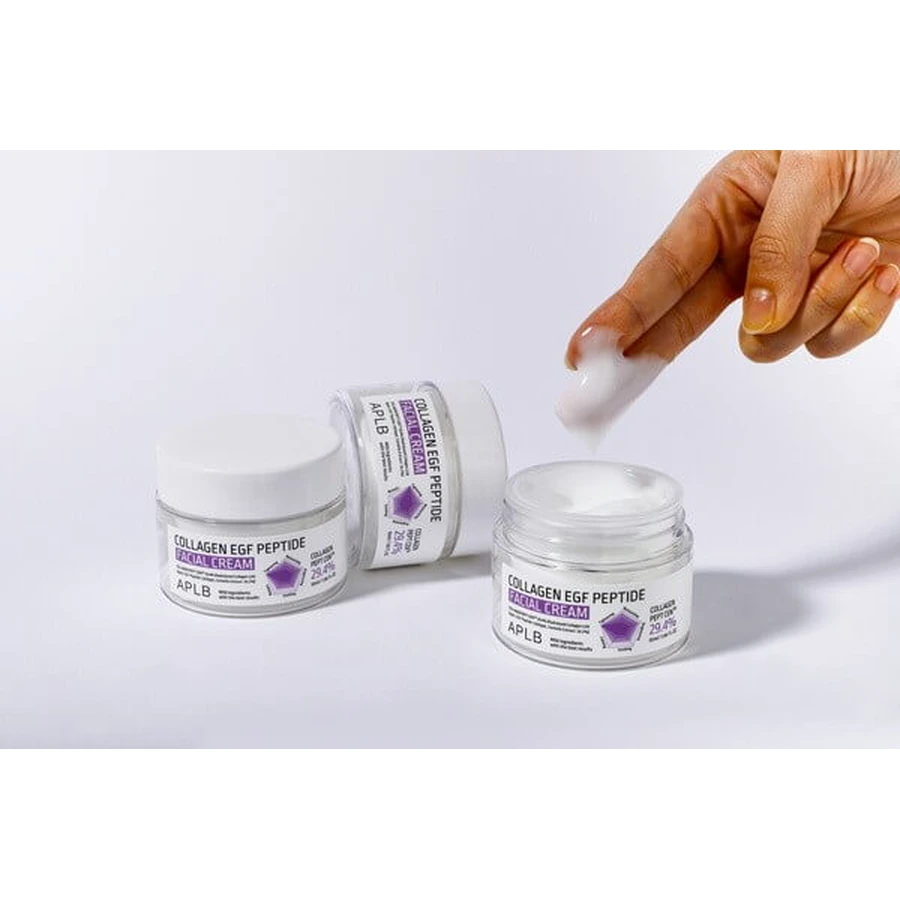 APLB Collagen EGF Peptide Facial Cream, facial firming cream with collagen and EGF peptides, 55 ml.