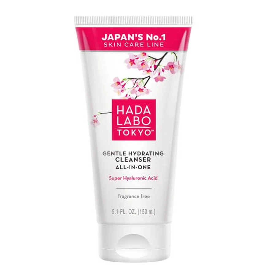 Hada Labo Tokyo White, gel limpiador en crema para el rostro, 150 ml