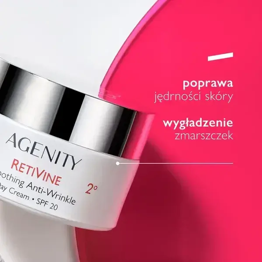 Agenity Retivine 2º Firming Set, Tagescreme, 50 ml + Nachtcreme, 25 ml + Kosmetiktasche
