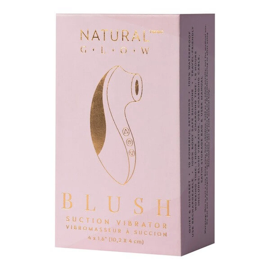 Natural Glow Blush, Vibrator, erotisches Massagegerät, 1 Stk.