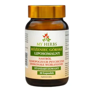 My Herbs Rhodiola rosea lipozomal, capsule, 60 buc.
