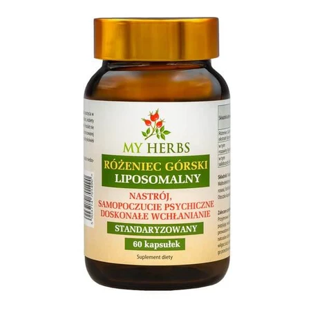 My Herbs Rhodiola rosea lipozomal, capsule, 60 buc.