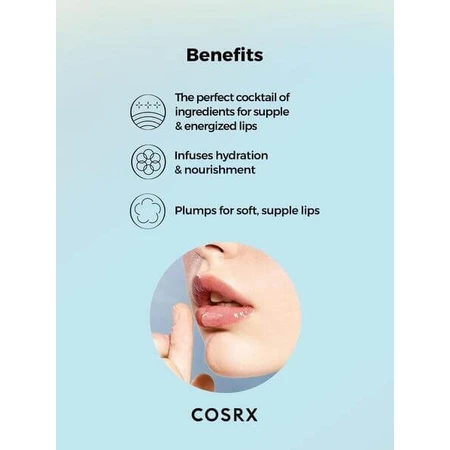 Cosrx Refresh AHA/BHA Vitamin C Lip Plumper, baume à lèvres avec effet d'augmentation, 20 g