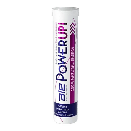ALE PowerUp, Brausetabletten, Waldfruchtgeschmack, 20 Stück.