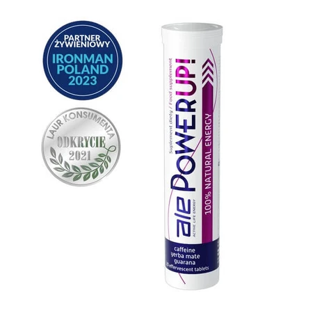 ALE PowerUp, Brausetabletten, Waldfruchtgeschmack, 20 Stück.