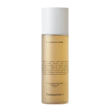 Transparent Lab, A5 Balancing Toner, tónico facial iluminador y antioxidante, 130 ml