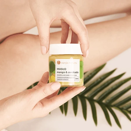 Natura Option, beurre corporel, Mangue &amp ; Avocat, 120 ml