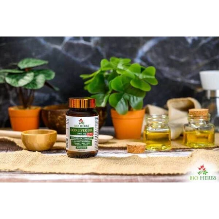 Bio Herbs Cod Liver Oil, capsules, 60 pcs.