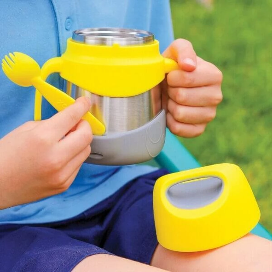 B.BOX, thermos pour enfants, Sherbet au citron, 335ml