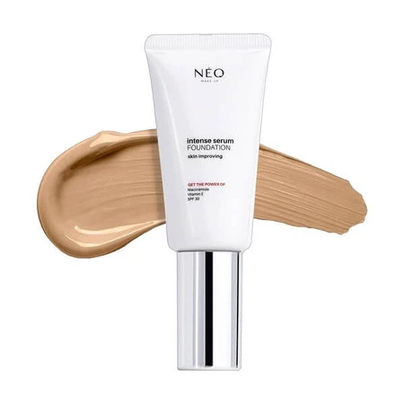 Neo Make Up Intense Serum, satijnen foundation, 04 ZAND, 30 ml