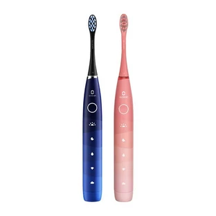 Oclean, Find Duo Set sonic toothbrush, red &amp; blue, set of 2 pcs.