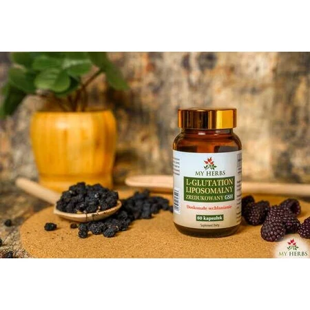 My Herbs L-Glutathion liposomal reduziertes GSH, Kapseln, 60 Stück.