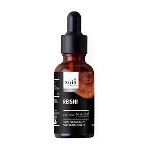 Sati Labs Adaptogeen, Nano Reishi, druppels, 50 ml.