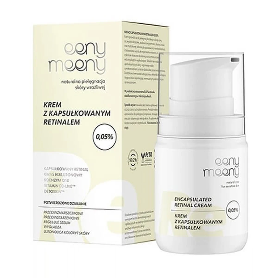 Eeny Meeny, 0.05% encapsulated retinal cream, 50 ml