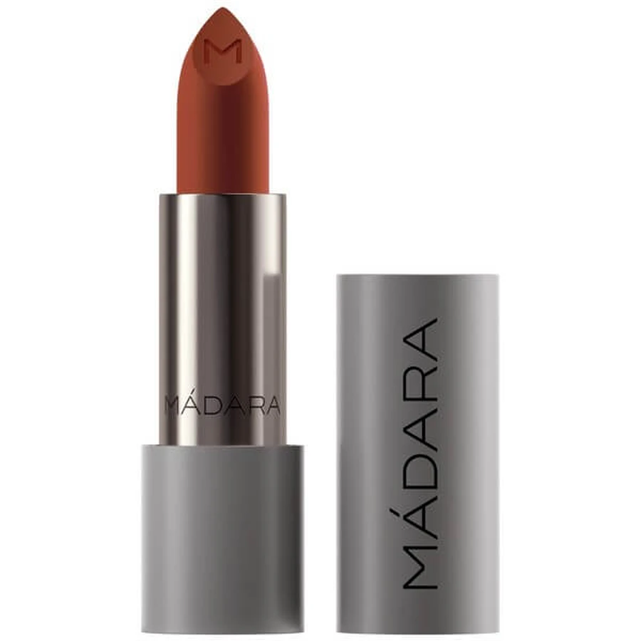 Madara Velvet Matte Cream Lipstick, matter Lippenstift mit satiniertem Finish, Magma, 3,8 g