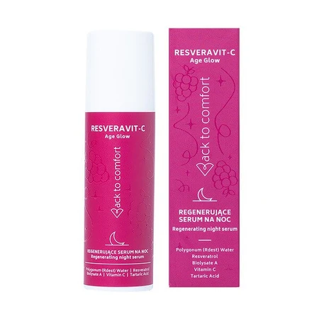Terug naar Comfort Resveravit-C Age Glow, regenererend serum, voor de nacht, 30 ml