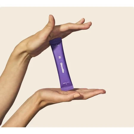 Health Labs GlowMe, Pulverbeutel, Himbeer-Blaubeer-Geschmack, 30 Stück.