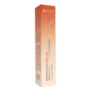 Balneocosmetics, biosulfide vitamin-nourishing eye roll-on, 20 ml