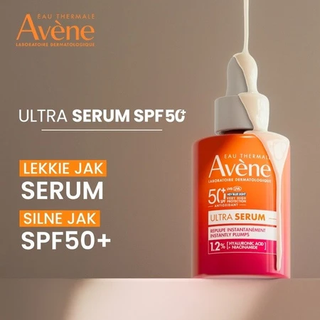 Avene Eau Thermale Ultra Serum, sofort auffüllendes Serum, SPF 50+, 30 ml