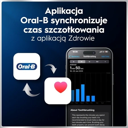Oral-B iO 6N, elektrische tandenborstel, Roze zand, 1 st.