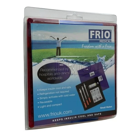 Frio Small, thermische insulinehouder, kastanjebruin, 1 st.